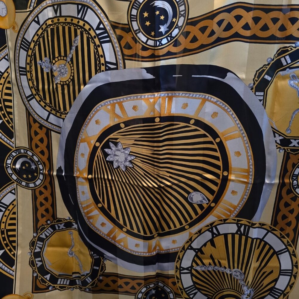 EUC Authentic Cartier Silk Scarf